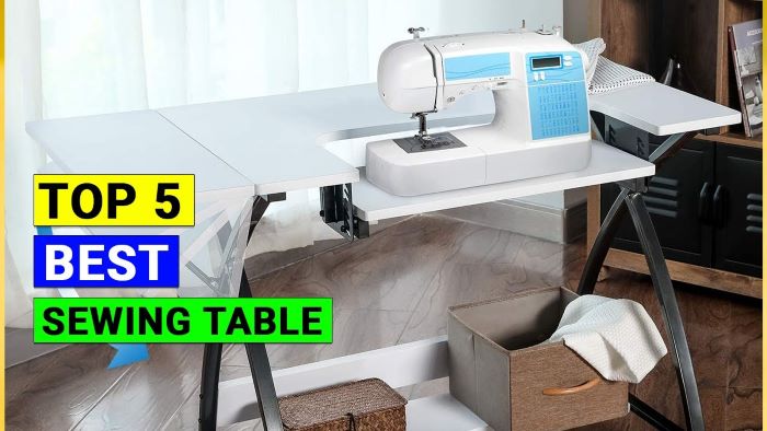 5 Best sewing table for small spaces in 2023