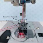 Upper and Lower Threading of Sewing Machine